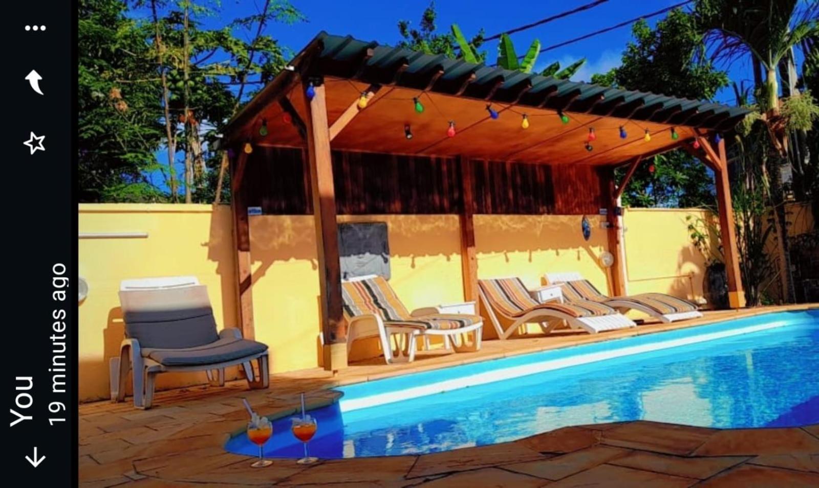Villa Santa Avec Piscine Et Jardin Pointe aux Piments Exterior photo
